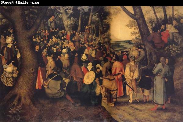 BRUEGHEL, Pieter the Younger The Testimony of John the Baptist